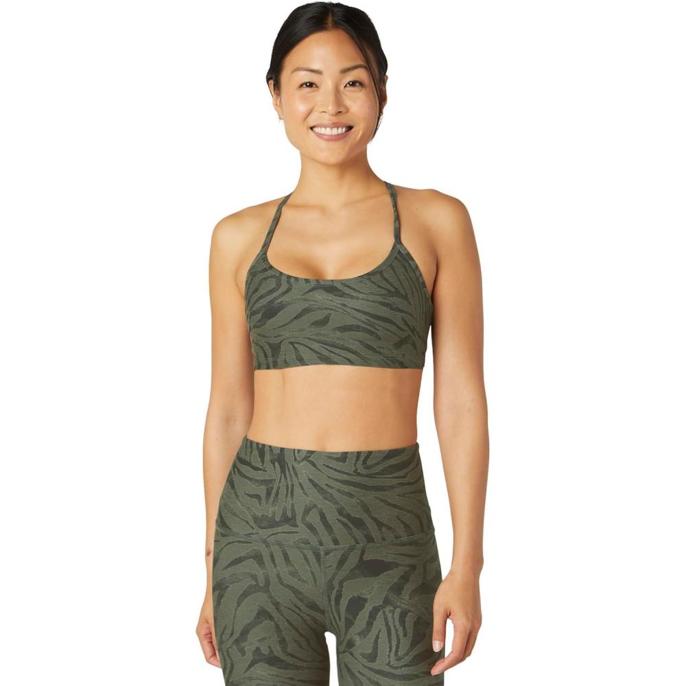 image:imageBeyond Yoga Womens Softmark Slim Racerback BraWild Life