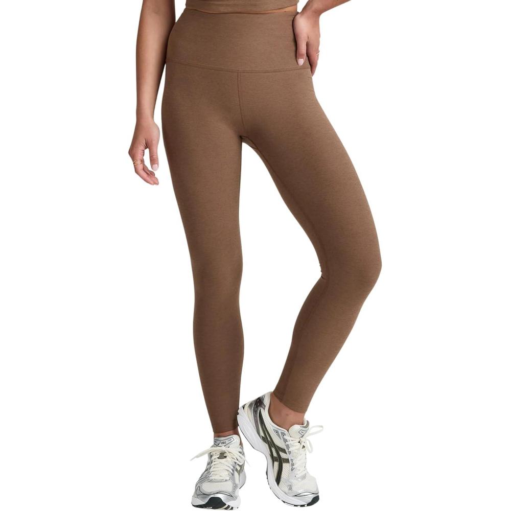 image:imageBeyond Yoga Womens Spacedye Caught in The Midi HW LeggingsChocolate Heather