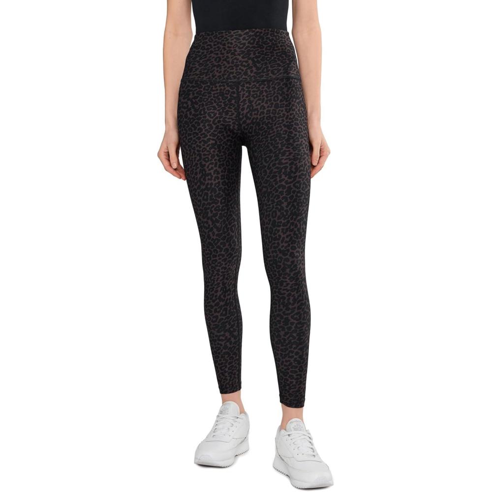 image:imageBeyond Yoga Womens Spacedye Caught in The Midi HW LeggingsEspresso Leopard