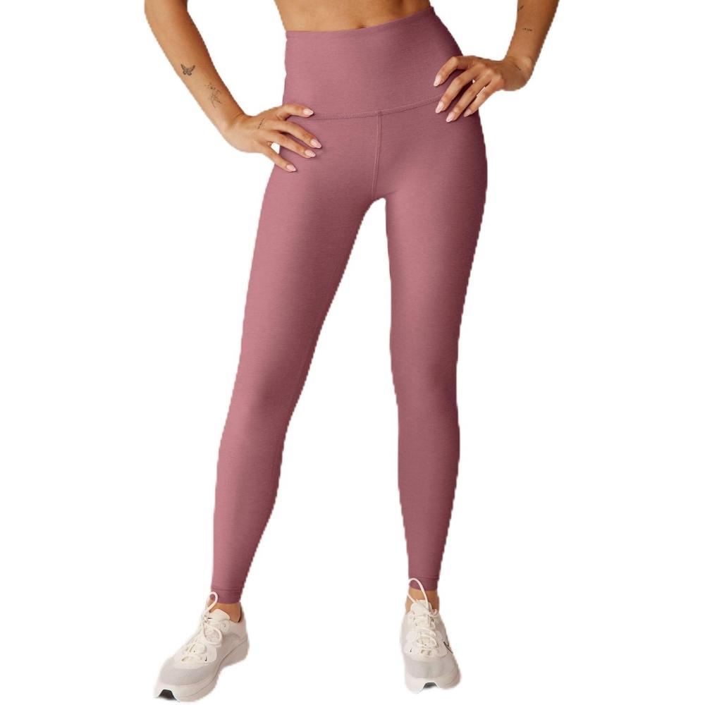 image:imageBeyond Yoga Womens Spacedye Caught in The Midi HW LeggingsOrchid Blossom Heather