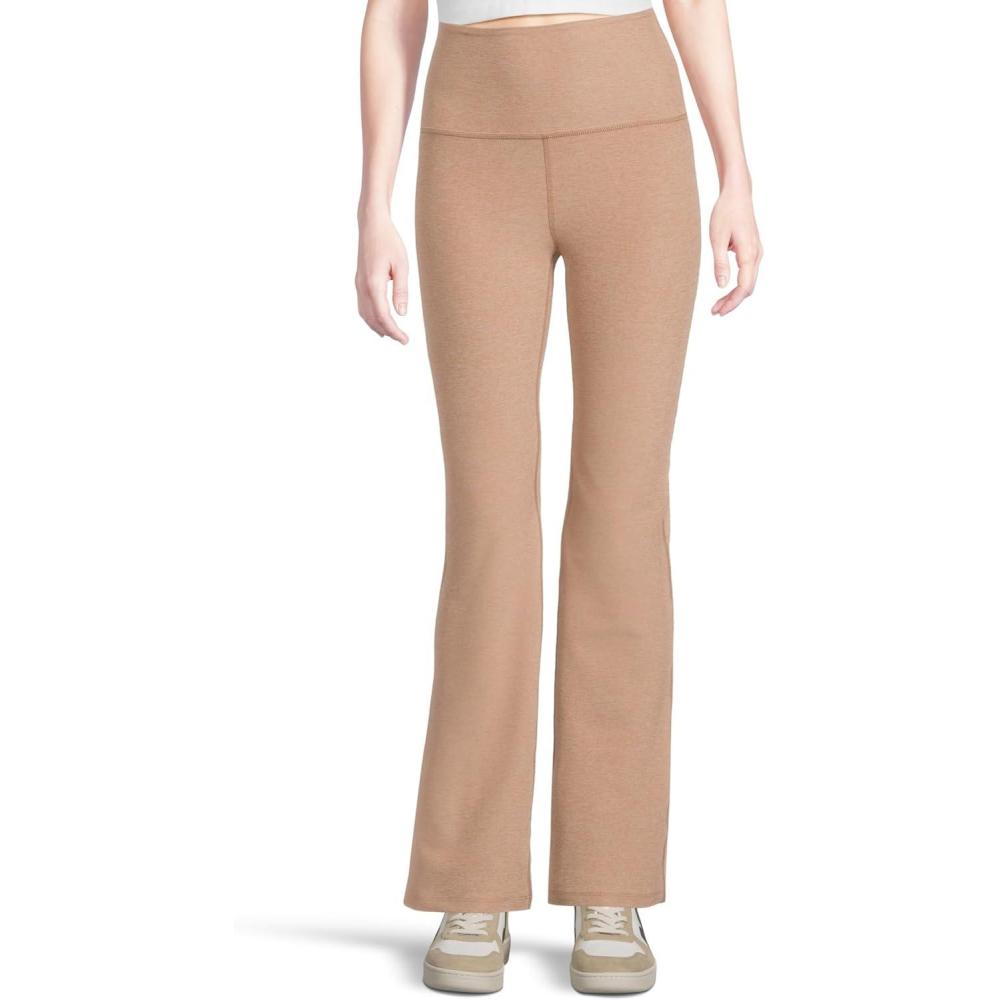 image:imageBeyond Yoga Womens Spacedye Practice High Waisted Bootcut PantDesert Sand Heather