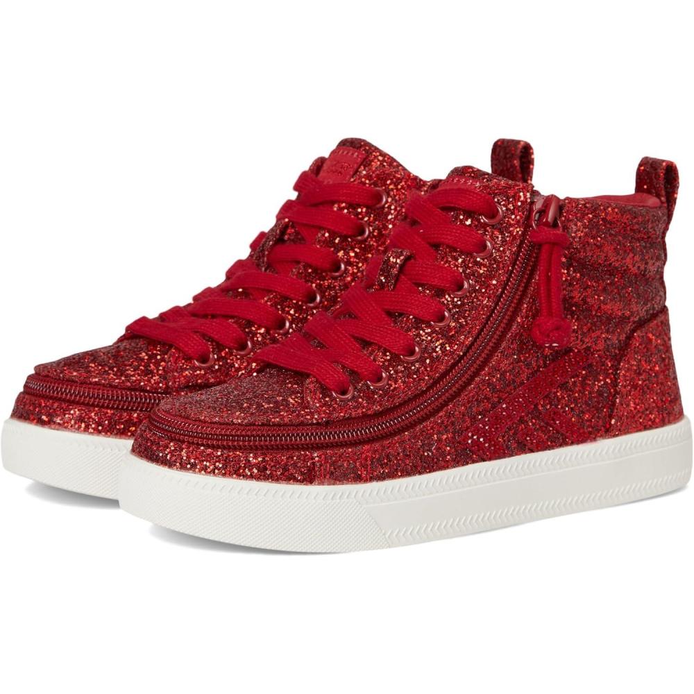 image:imageBilly Footwear UnisexChild Cs High Top Little KidBig KidRuby Red Glitz