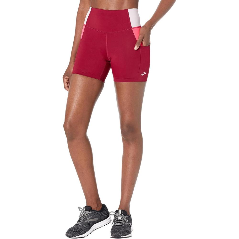 image:imageBrooks Method 5 Short TightsRazzmatazzQuartzHyper Pink