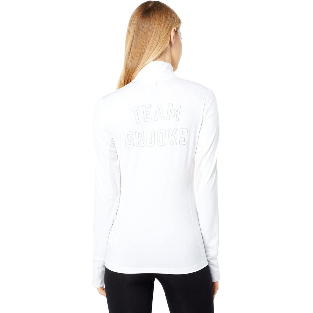 image:imageBrooks womens Dash 12 ZipWhiteTeam Brooks