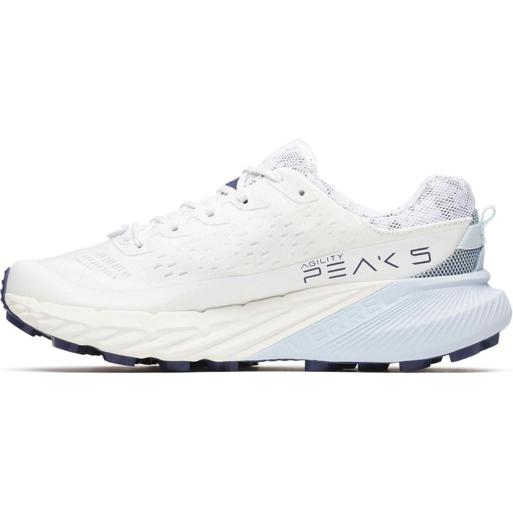image:imageMerrell Mens Agility Peak 5 Trail Running ShoesChalkIce Blue