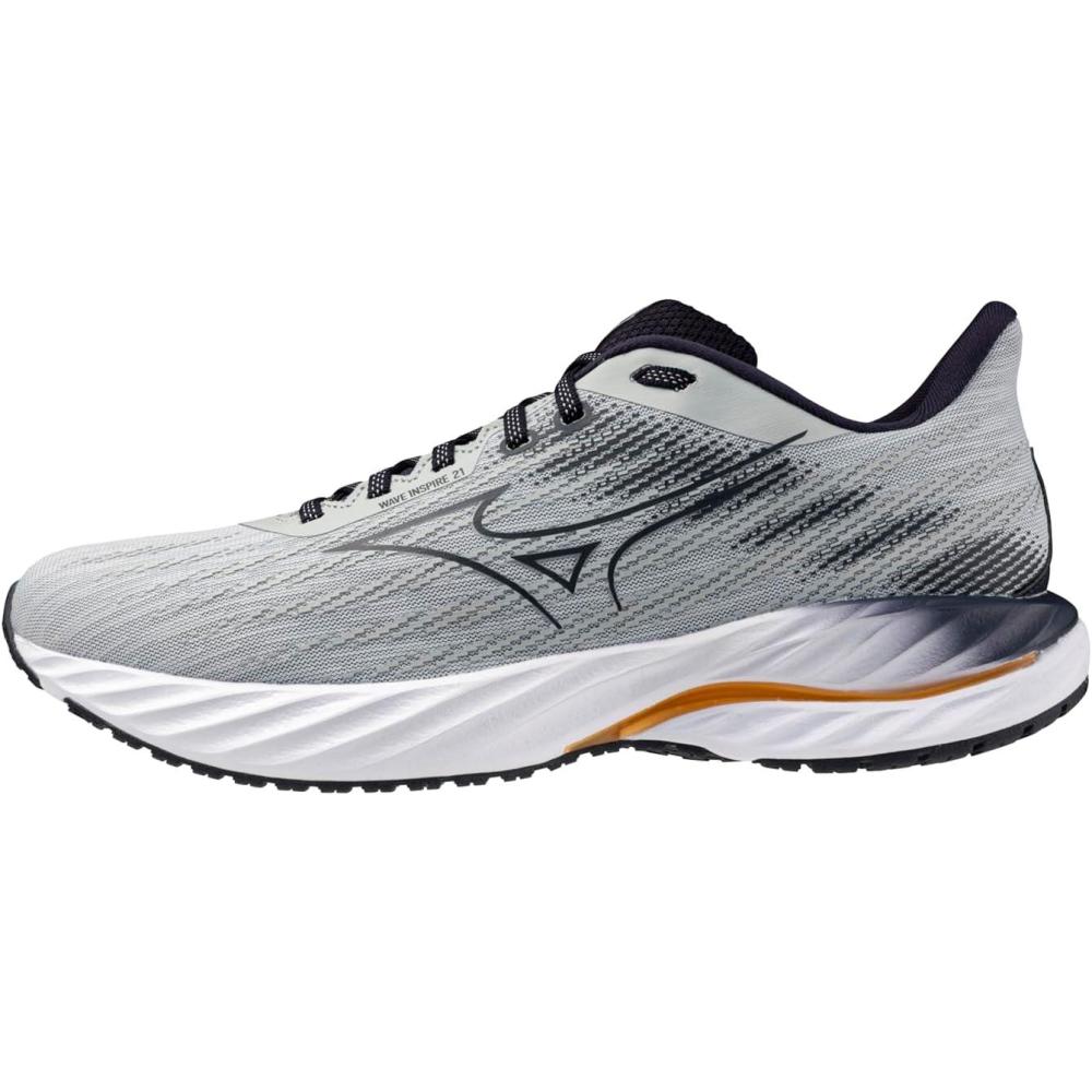 image:imageMizuno Mens Mens Wave Inspire 21 Running ShoePearl Bluebaritone Blue