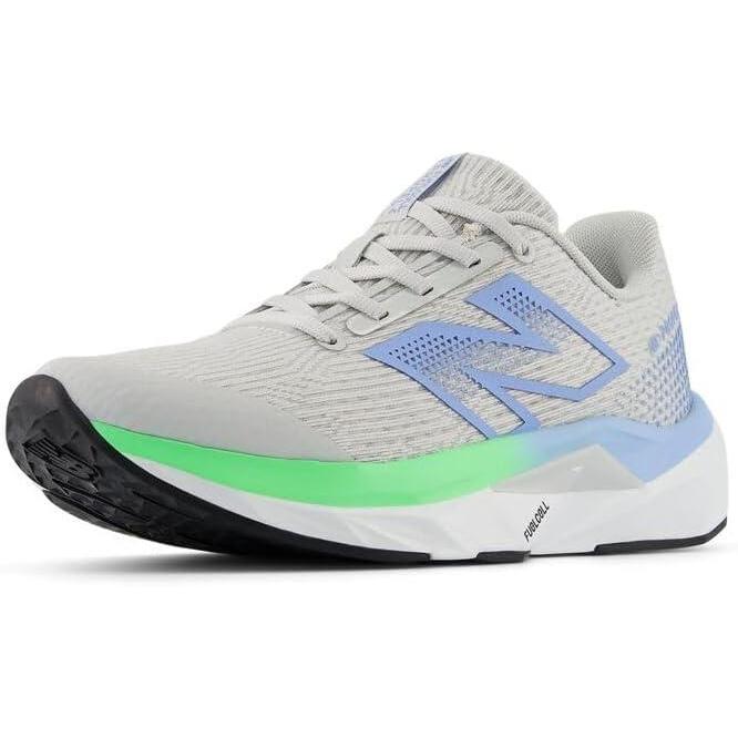 image:imageNew Balance Kids FuelCell Propel V5 Running ShoesGrey MatterElectric SkyElectric Jade