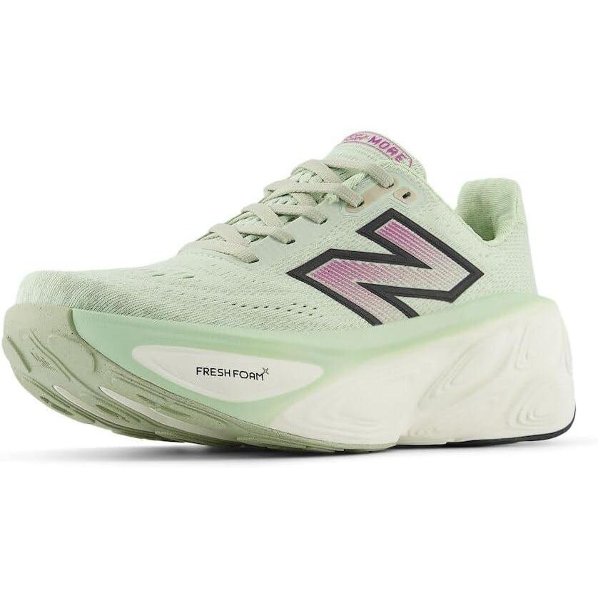 image:imageNew Balance Womens Fresh Foam X More V5Natural MintPurple FuchsiaBlack