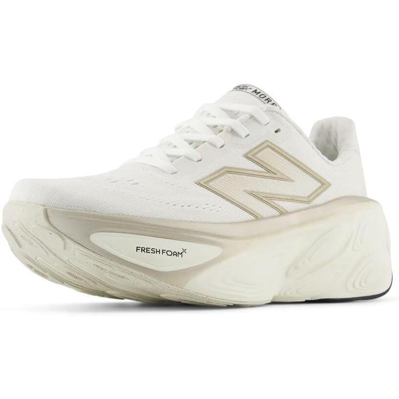 image:imageNew Balance Womens Fresh Foam X More V5WhiteSea SaltLight Gold Metallic