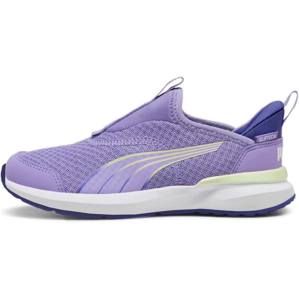 image:imagePuma UnisexChild Kruz Slip on ShoesLavender Alertlapis Lazuli