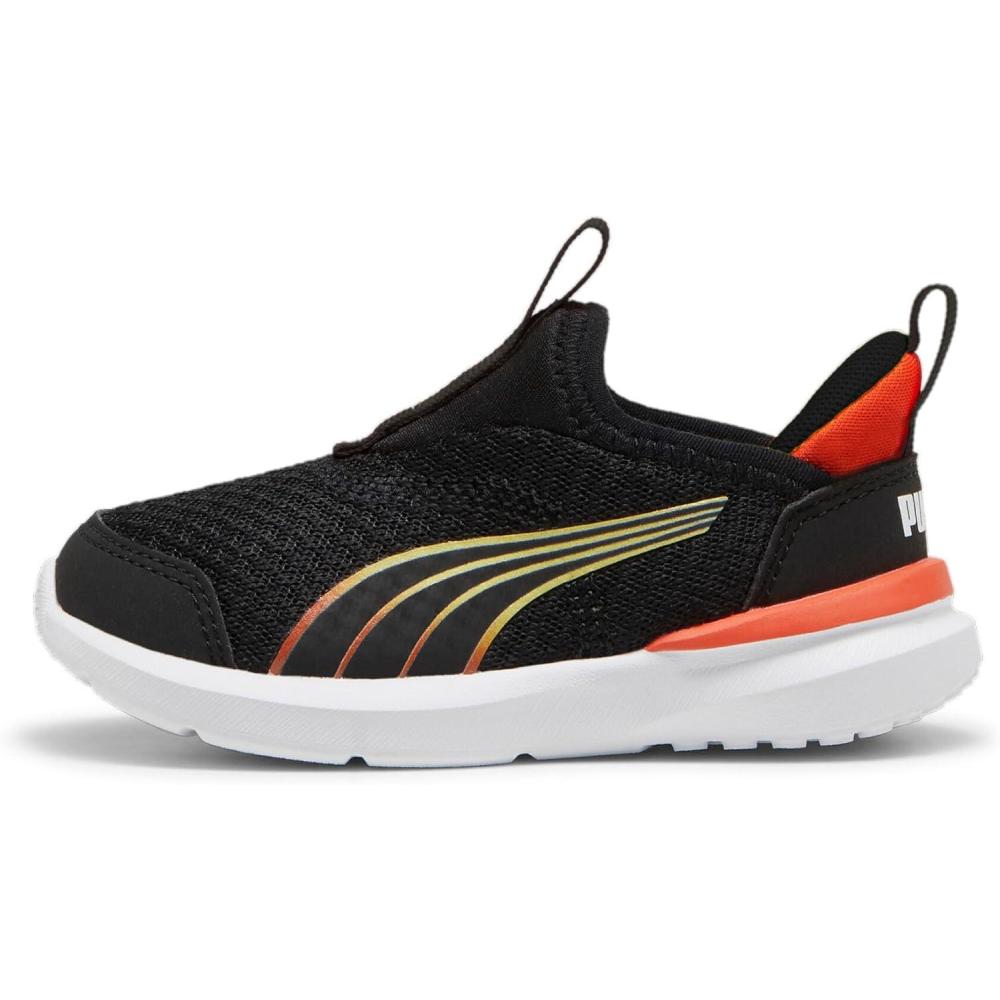 image:imagePuma UnisexChild Kruz Slip on ShoesPuma Blackredmazing