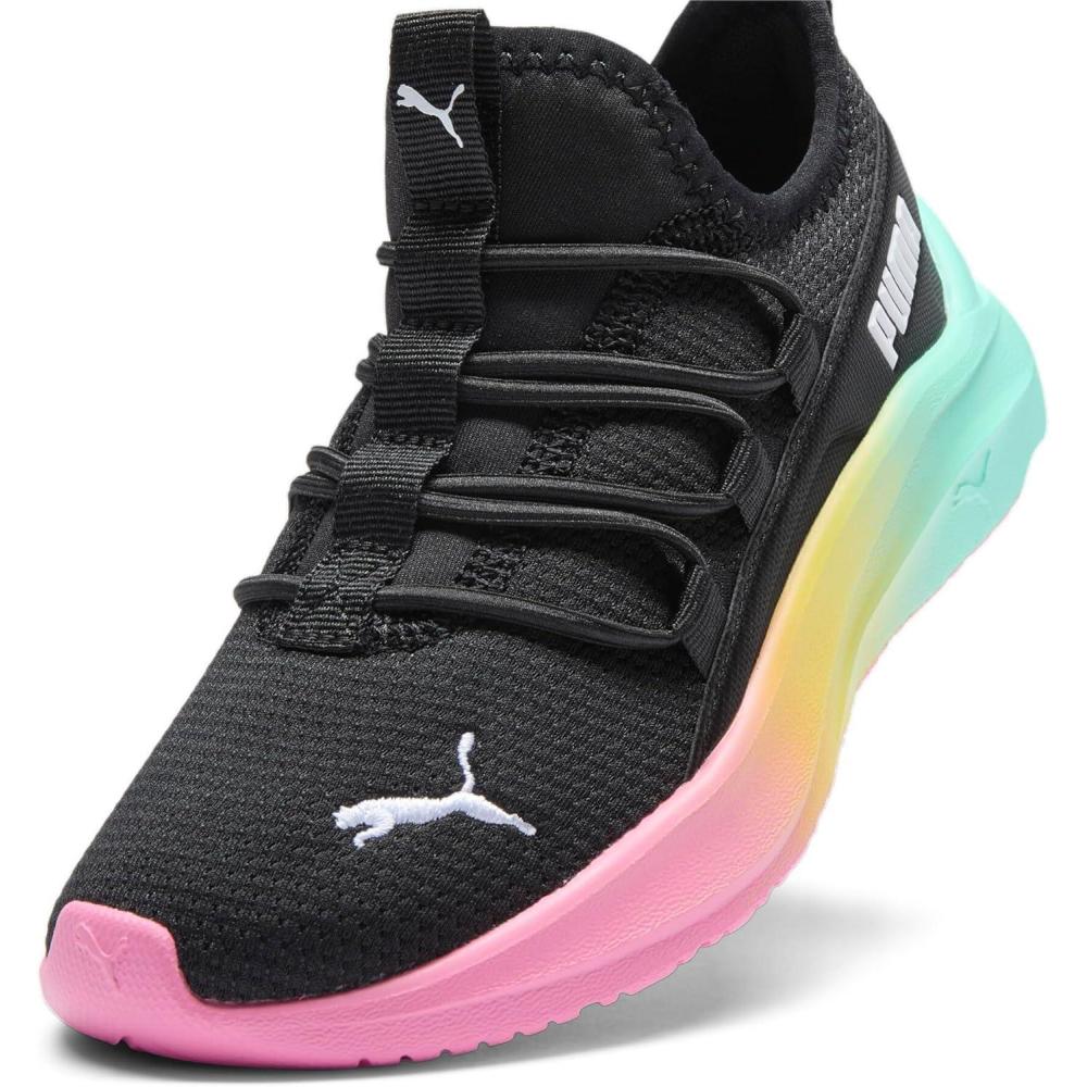image:imagePuma UnisexChild One4all Slip onPuma Blackfast Pinkmint