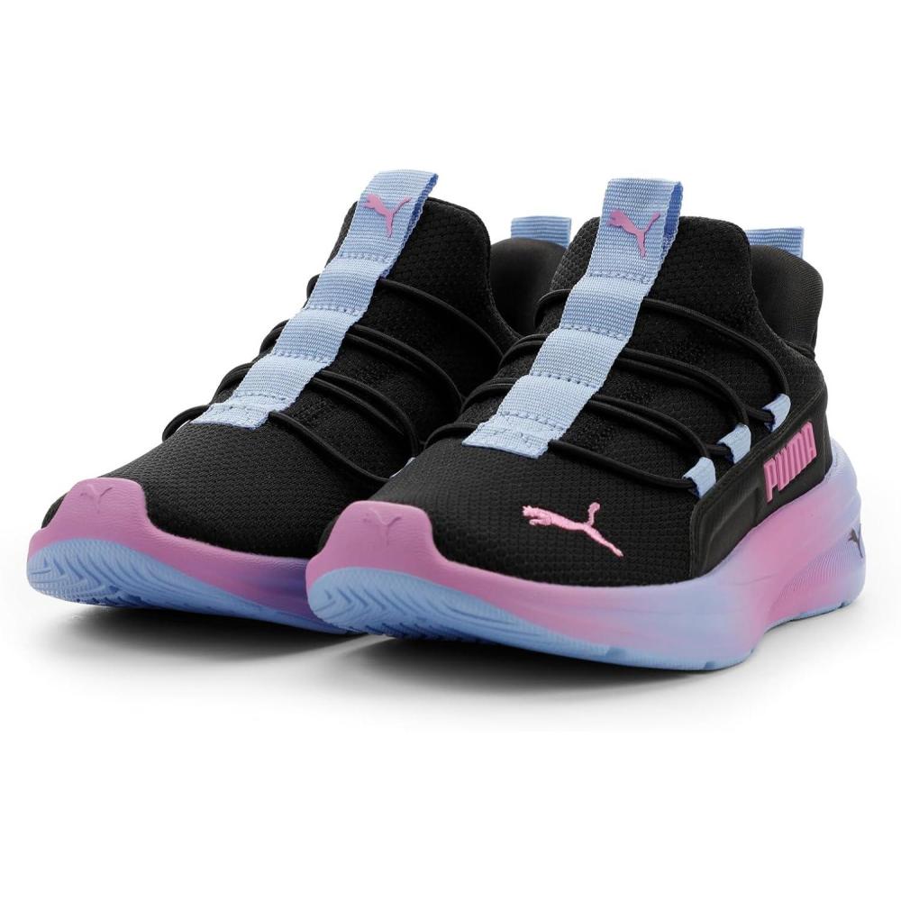 image:imagePuma UnisexChild One4all Slip onPuma Blackintense Lavendermauve Pop