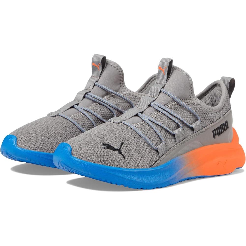 image:imagePuma UnisexChild One4all Slip onStormy Slatecool Cobaltultra Orange