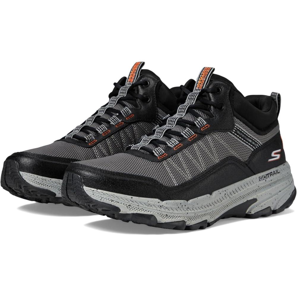 image:imageSkechers Mens Go Run Trail Altitude 20  Ridgetop MidtopCharcoalOrange