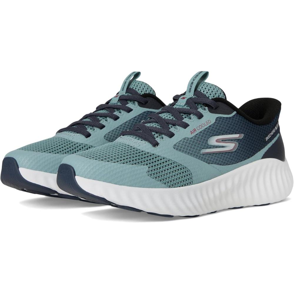 image:imageSkechers Mens Hands Free Slipins Go Run Now  Starfuse SneakerSilverTaupe