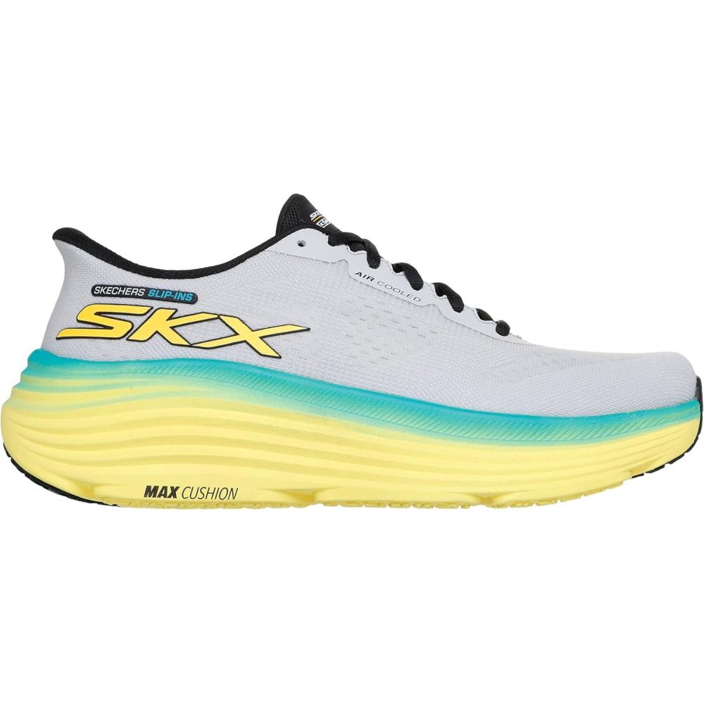 image:imageSkechers Mens Hands Free Slipins Max Cushioning EndeavourWhiteMulti