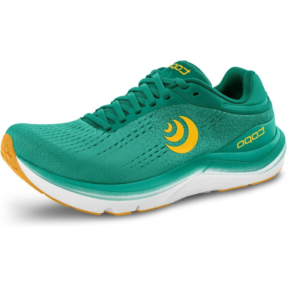 image:imageTopo Athletic Womens Magnifly 5 Comfortable Lightweight Cushioned Durable 0MM Drop Road Running Shoes Athletic Shoes for Road RunningTealGold
