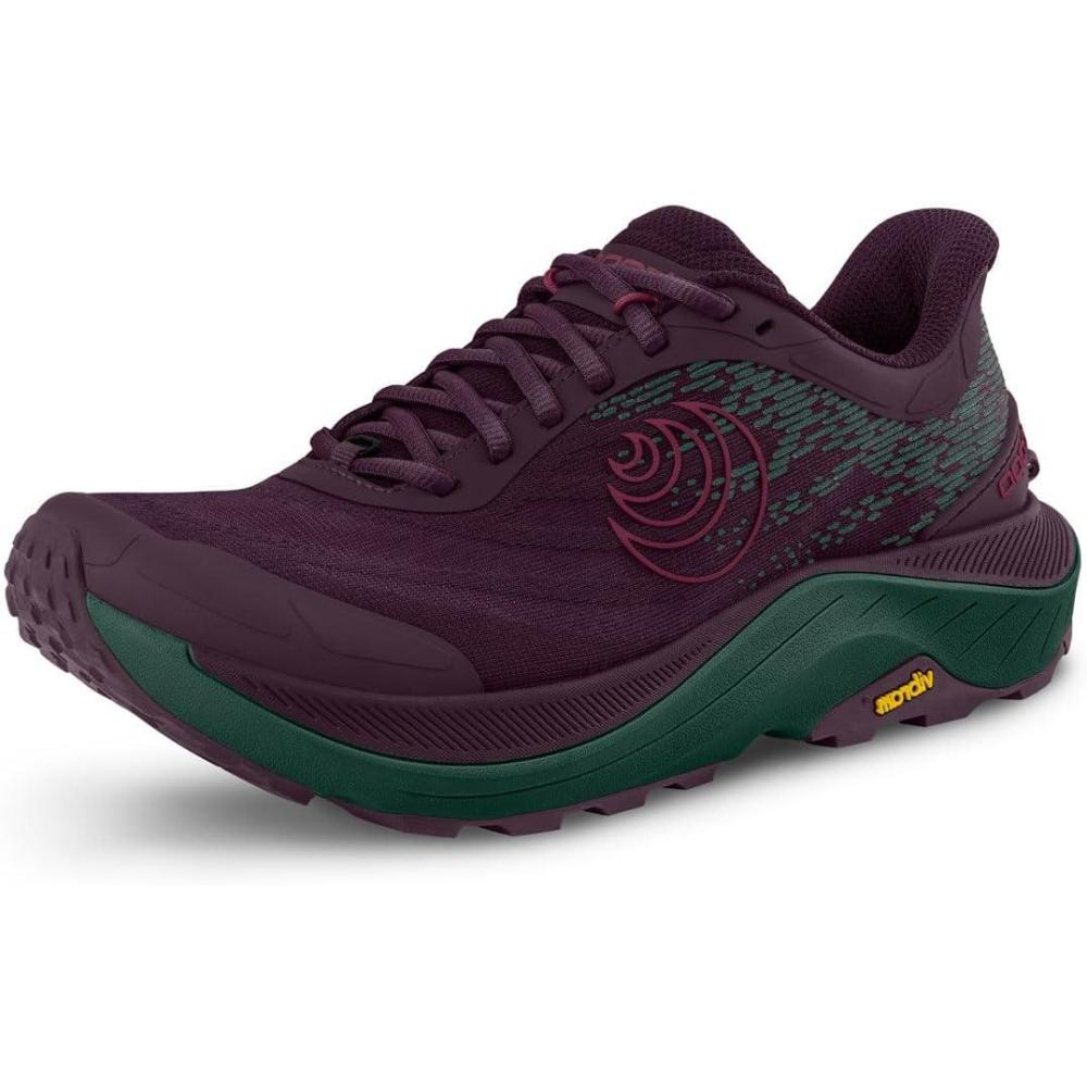 image:imageTopo Athletic Womens Ultraventure 4 Comfortable Cushioned Durable 5MM Drop Trail Running Shoes Athletic Shoes for Trail RunningPurpleDark Teal