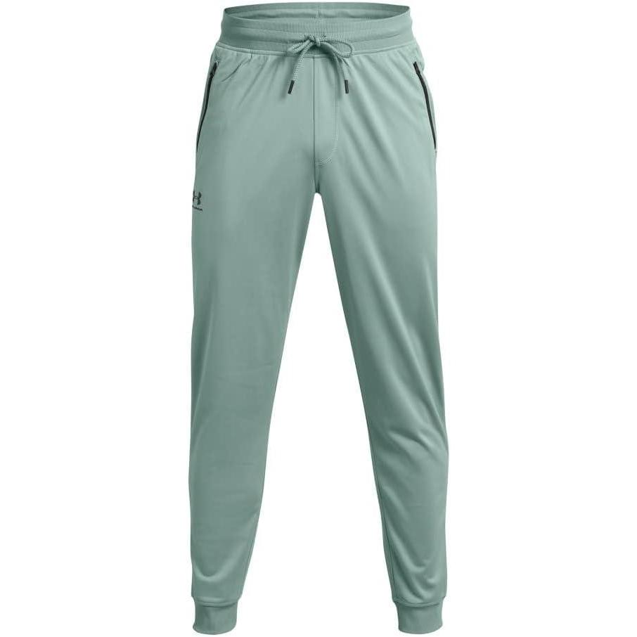 image:imageUnder Armour Mens Sportstyle Tricot Jogger177 Fresco Green Black