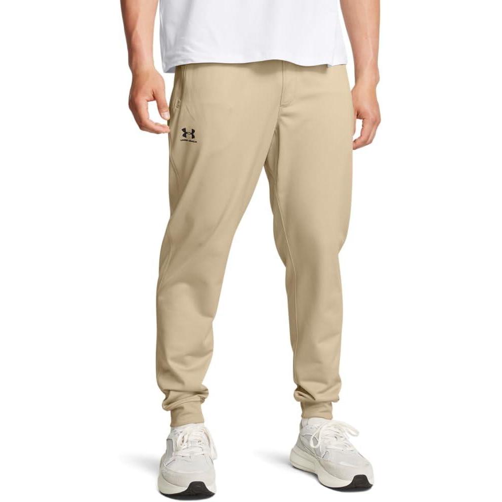 image:imageUnder Armour Mens Sportstyle Tricot Jogger299 City Khaki   Black
