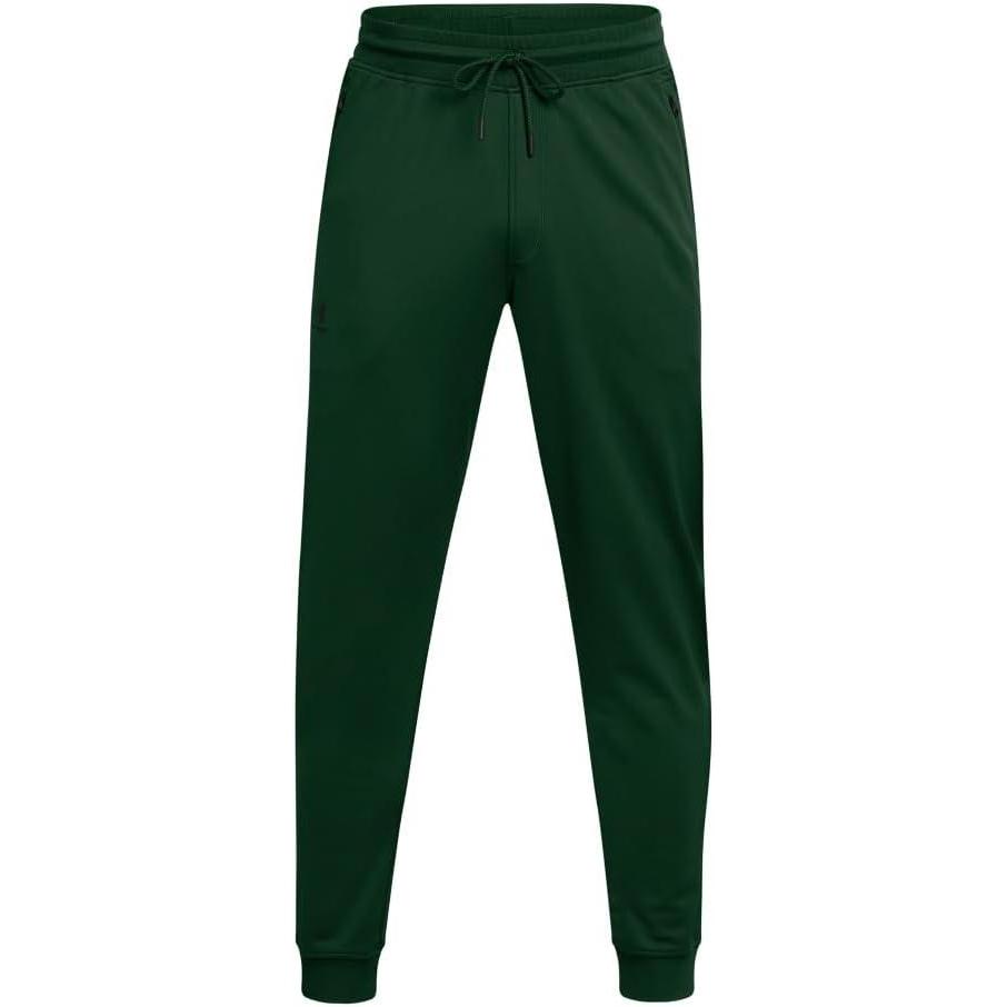 image:imageUnder Armour Mens Sportstyle Tricot Jogger301 Forest Green Black