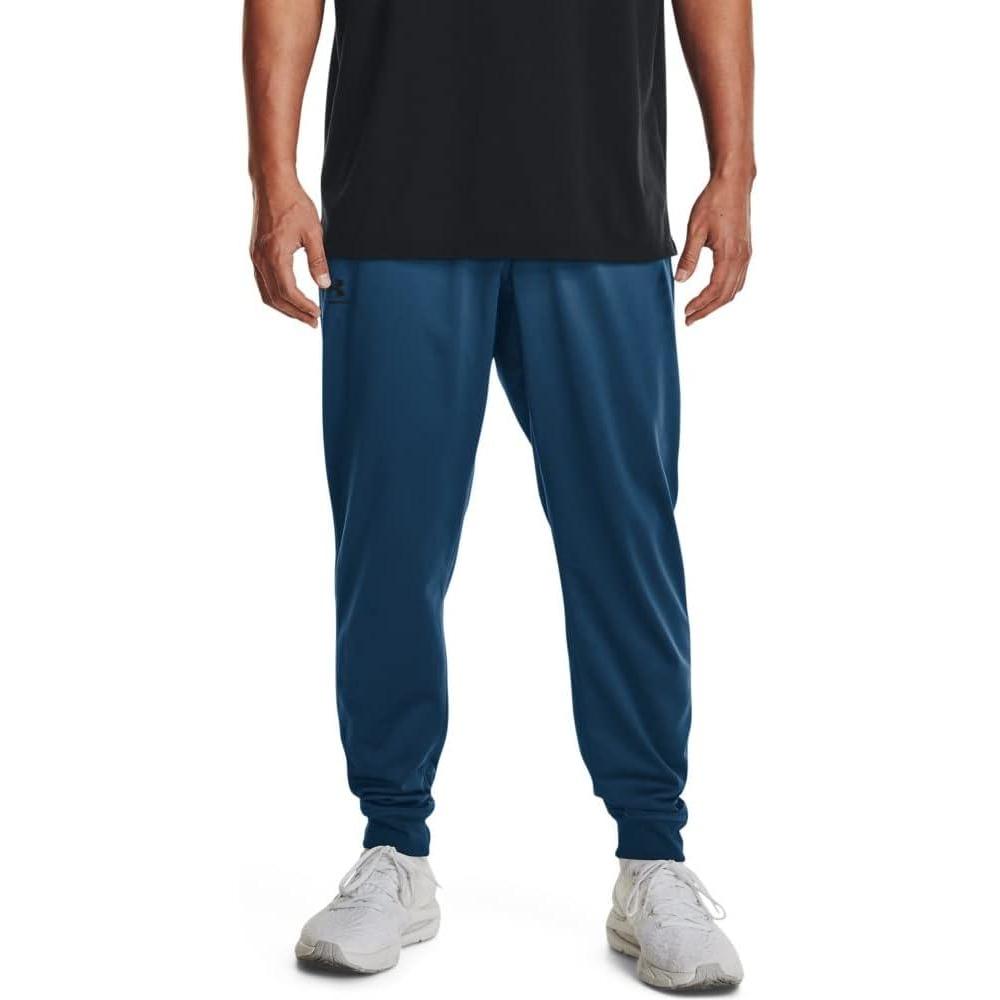 image:imageUnder Armour Mens Sportstyle Tricot Jogger438 Petrol Blue Black