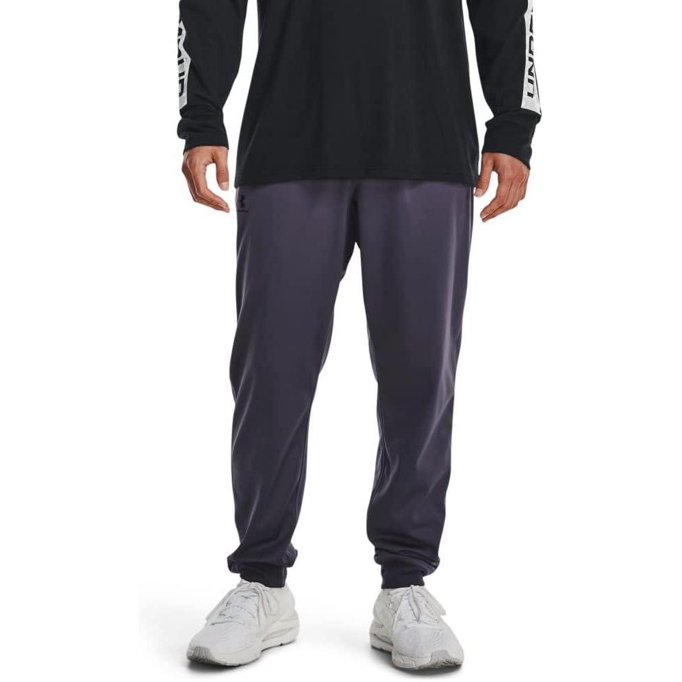 image:imageUnder Armour Mens Sportstyle Tricot Jogger559 Tempered Steel Black