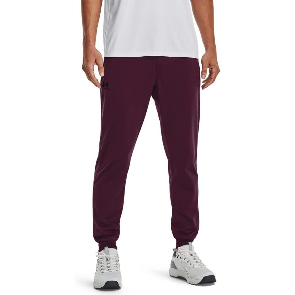image:imageUnder Armour Mens Sportstyle Tricot Jogger572 Purple Stone Black