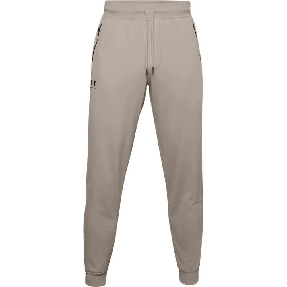 image:imageUnder Armour Mens Sportstyle Tricot JoggerHighland Buff 200Black