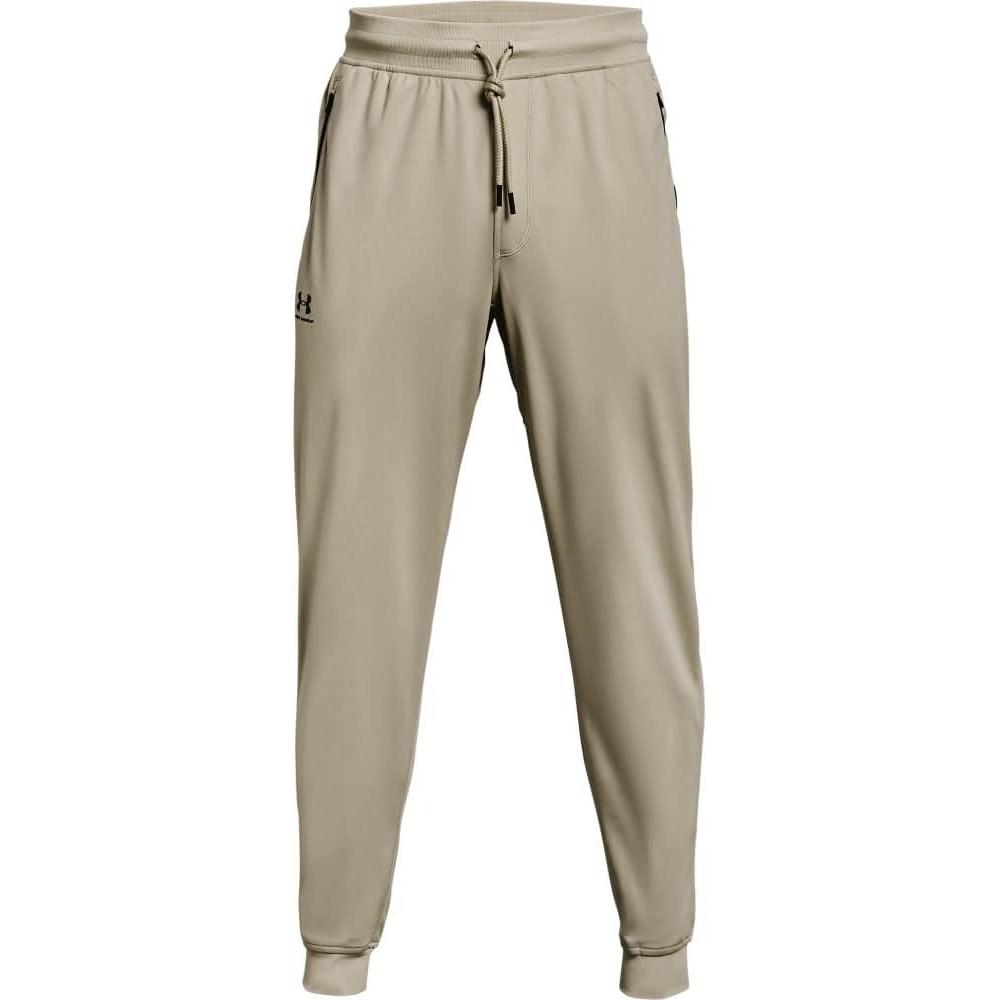image:imageUnder Armour Mens Sportstyle Tricot JoggerKhaki Base 289Black