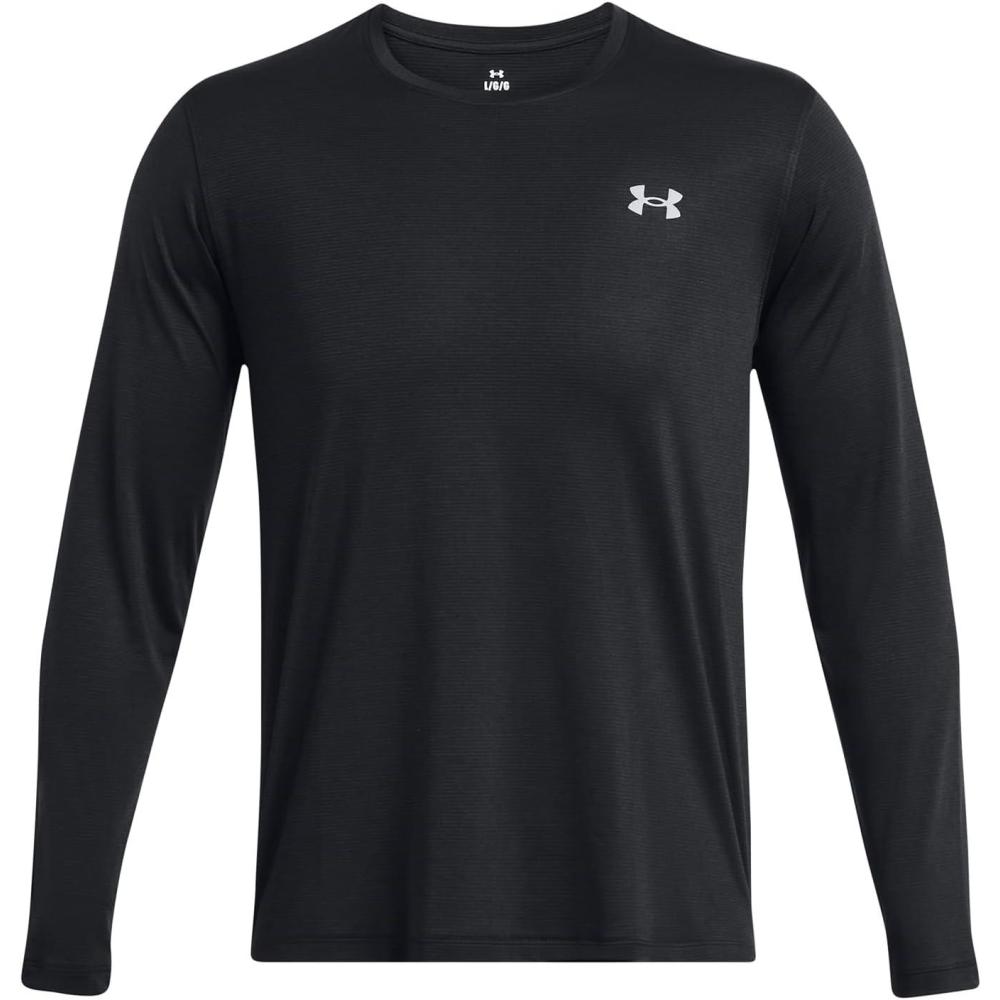 image:imageUnder Armour Mens Streaker Long SleeveBlackReflective