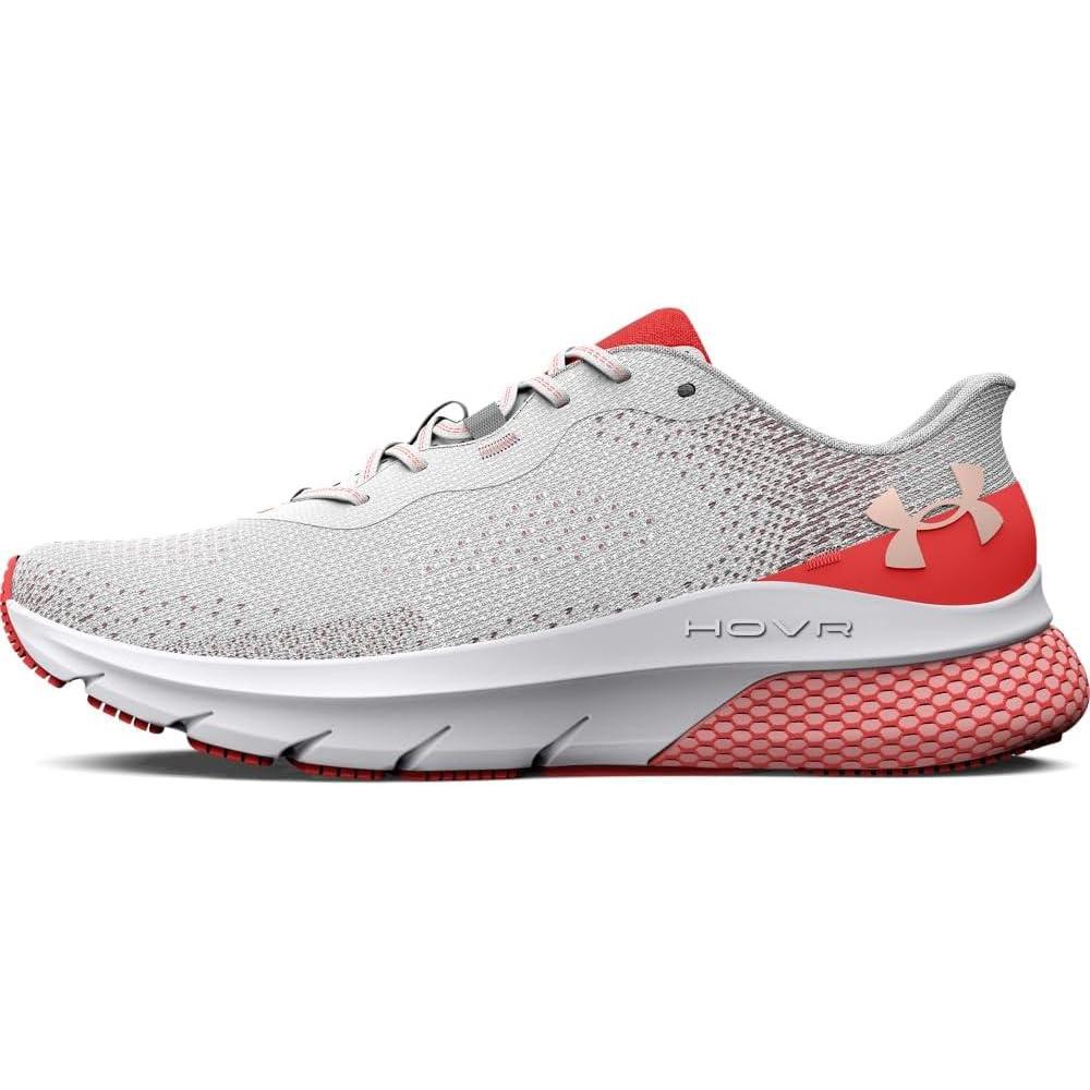 image:imageUnder Armour Womens HOVR Turbulence 2100 WhitePomegranateRush Red
