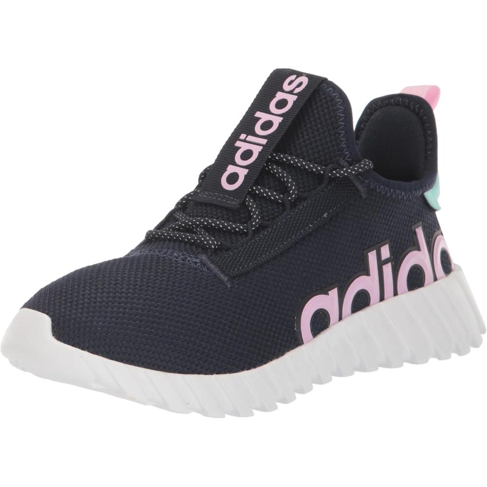 image:imageadidas Kids Girls Kaptir 30 Lace Up Sneakers Shoes Casual  BlueInkOrchid FusionFlash Aqua