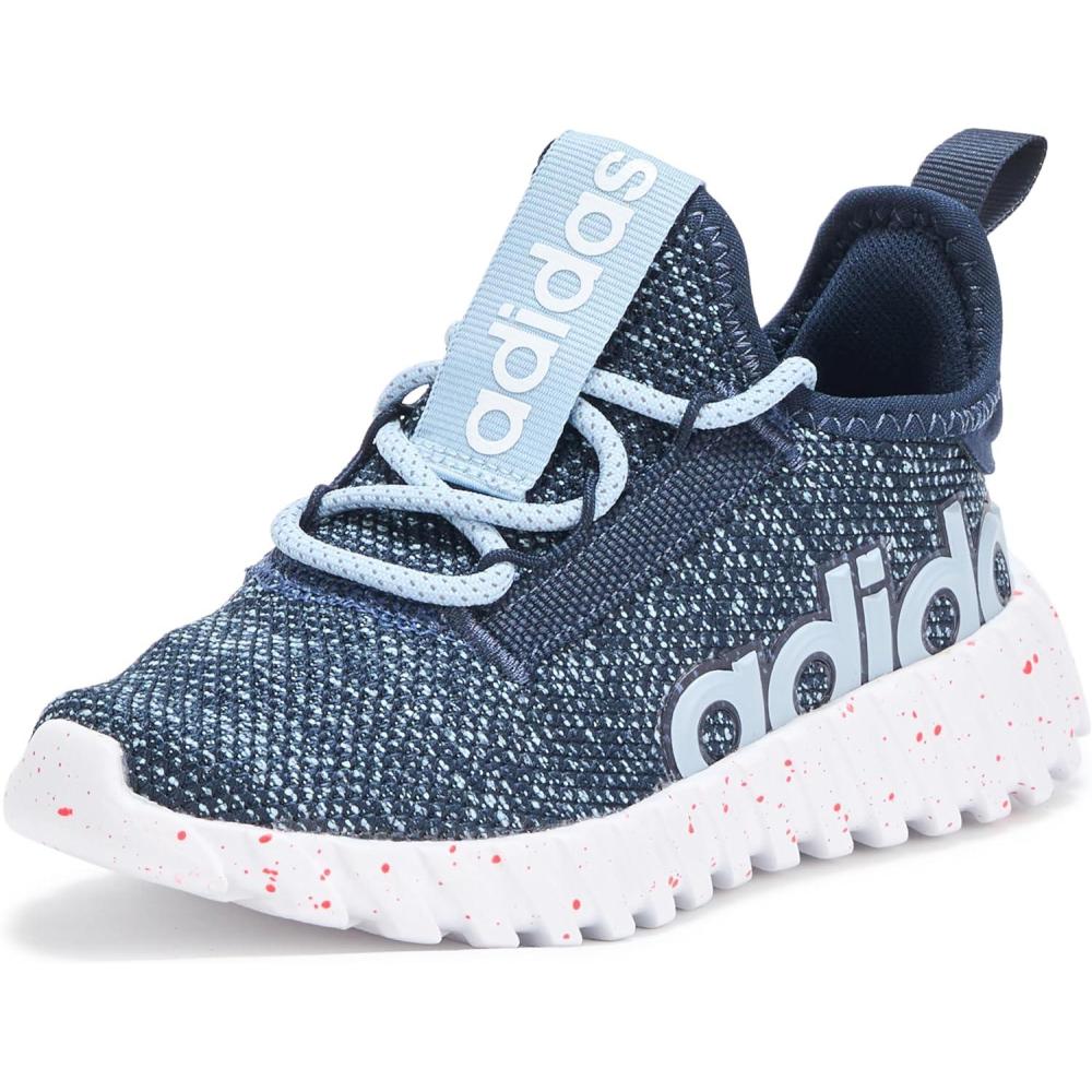 image:imageadidas Kids Girls Kaptir 30 Lace Up Sneakers Shoes Casual  BlueInkWonder BlueLucid Red
