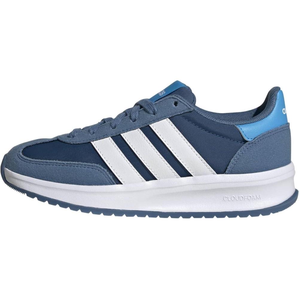 image:imageadidas Kids Girls Run 70S 20 Lace Up Sneakers Shoes Casual  WhiteDusky InkWhiteDusky Petrol