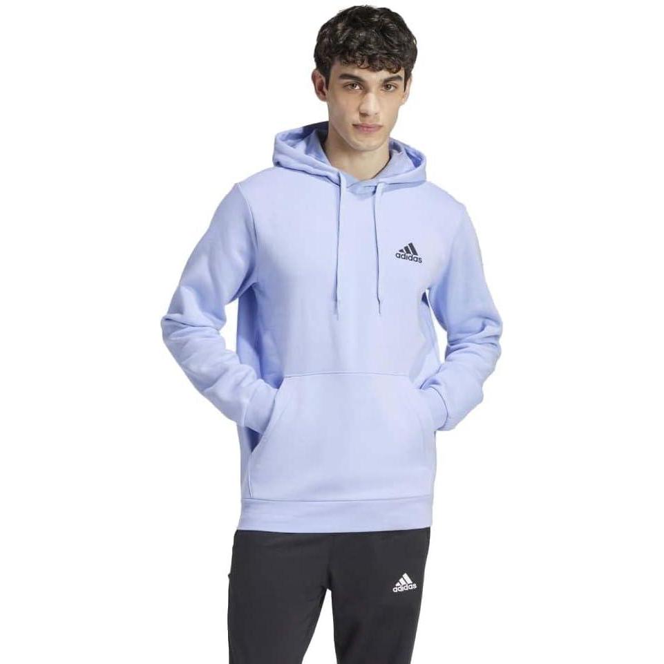 image:imageadidas Mens Essentials Fleece HoodieBlue Spark