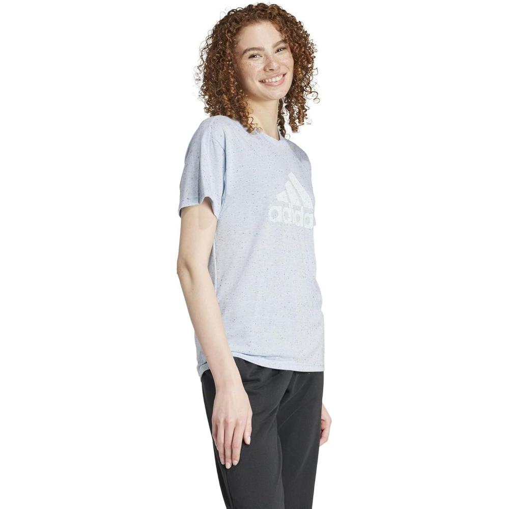 image:imageadidas Womens Future Icons Winners 30 TShirtWonder Blue Melange
