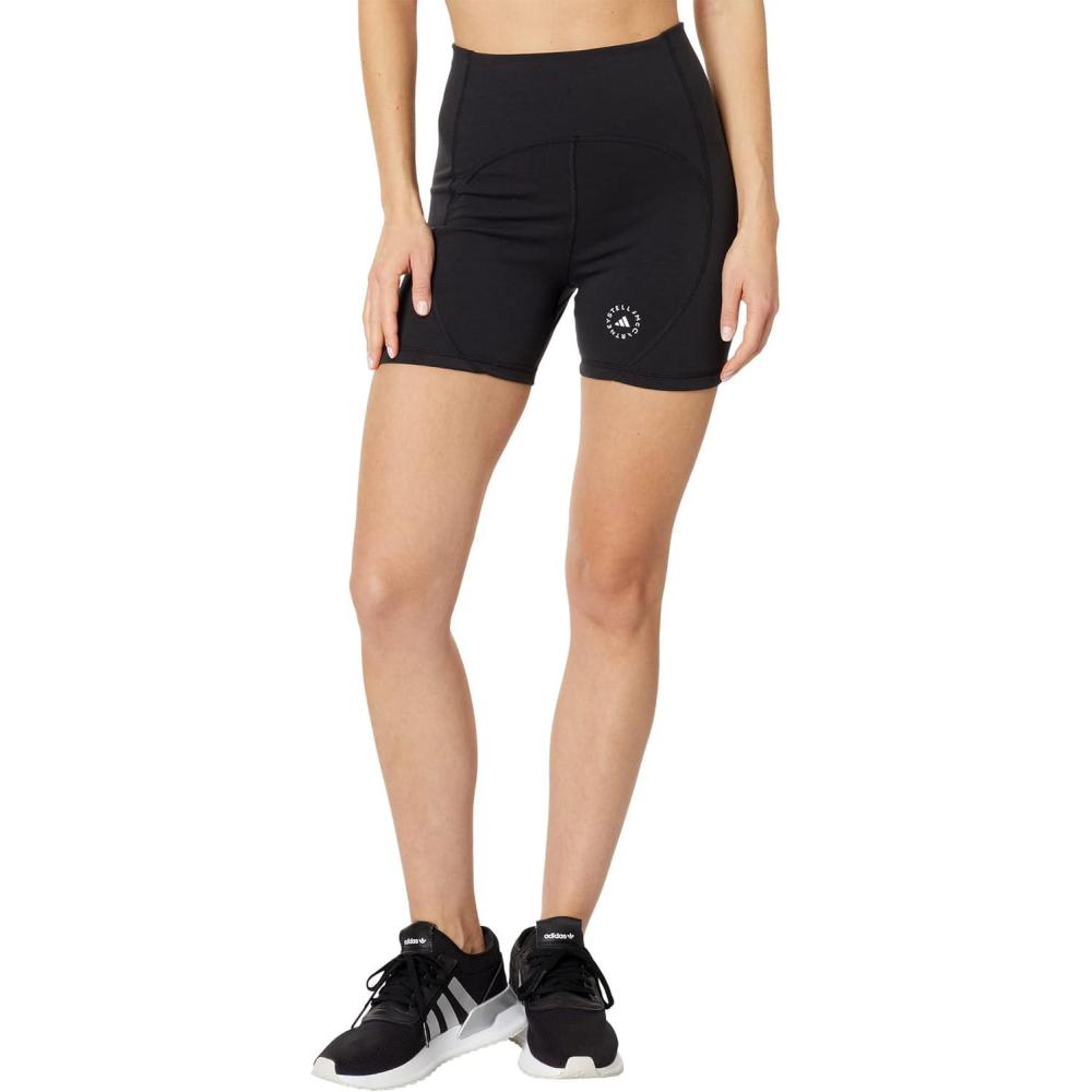 image:imageadidas Womens Truestrength Yoga Short Tights Ib1397BlackWhite