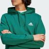 adidas Men’s Essentials Fleece Hoodie(Collegiate Green)