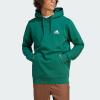 adidas Men’s Essentials Fleece Hoodie(Collegiate Green)