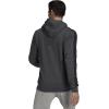 adidas Men’s Essentials Fleece Hoodie(Dark Grey Heather-black)