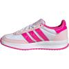 White/Shock Pink/Clear Pink