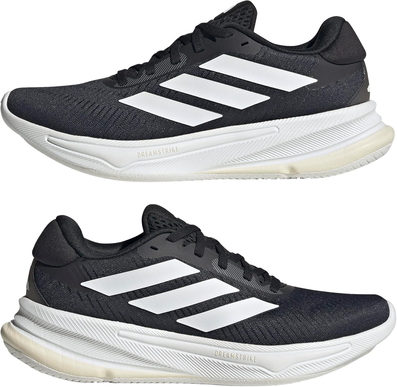 image:imageAdidas Womens Supernova Ease Running ShoeBlackWhiteCharcoal