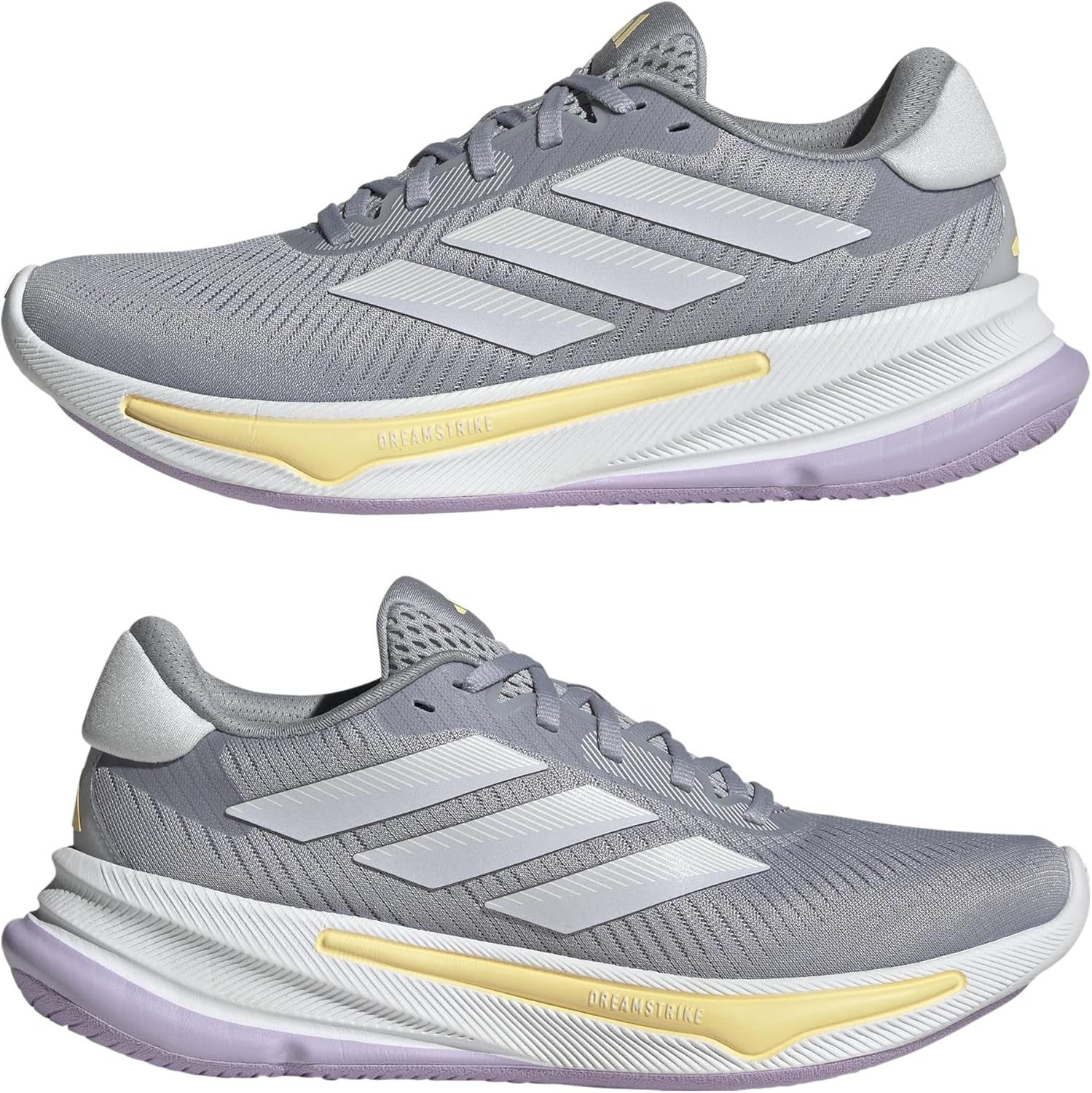 image:imageAdidas Womens Supernova Ease Running ShoeHalo SilverDash GreyOrange Tint