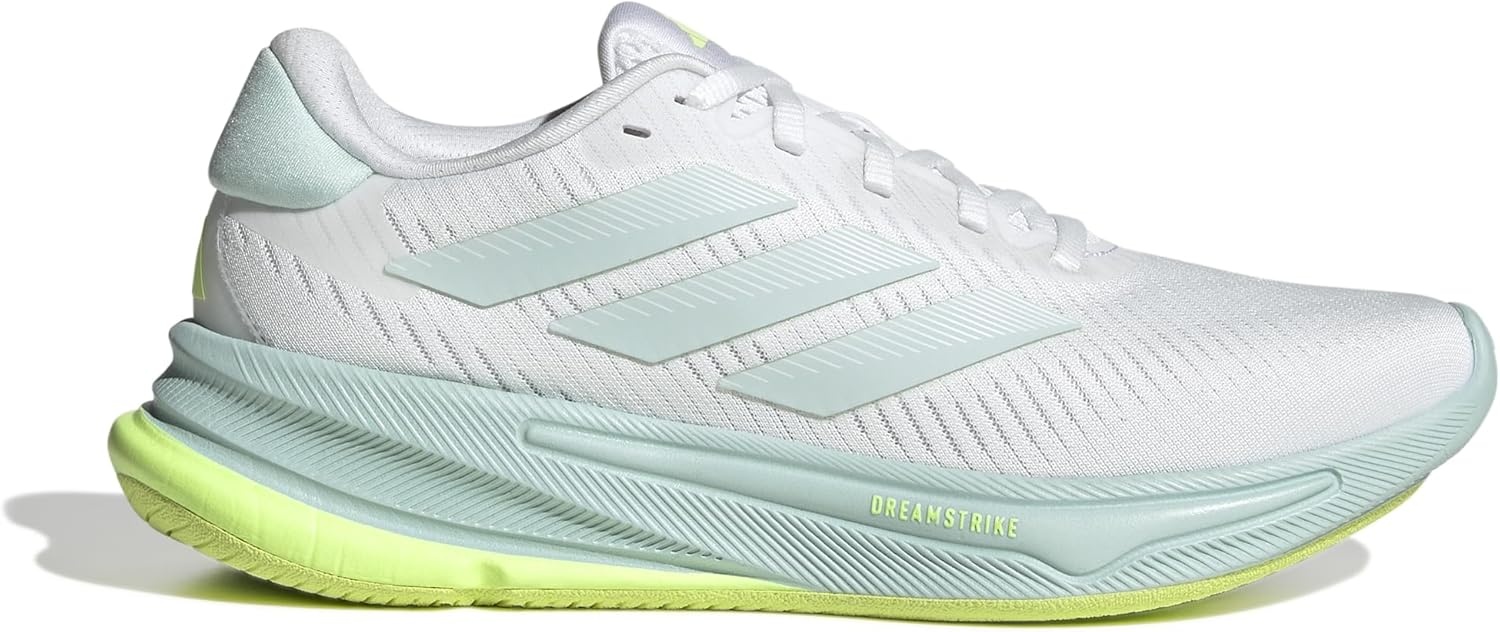 image:imageAdidas Womens Supernova Ease Running ShoeWhiteHalo MintYellow