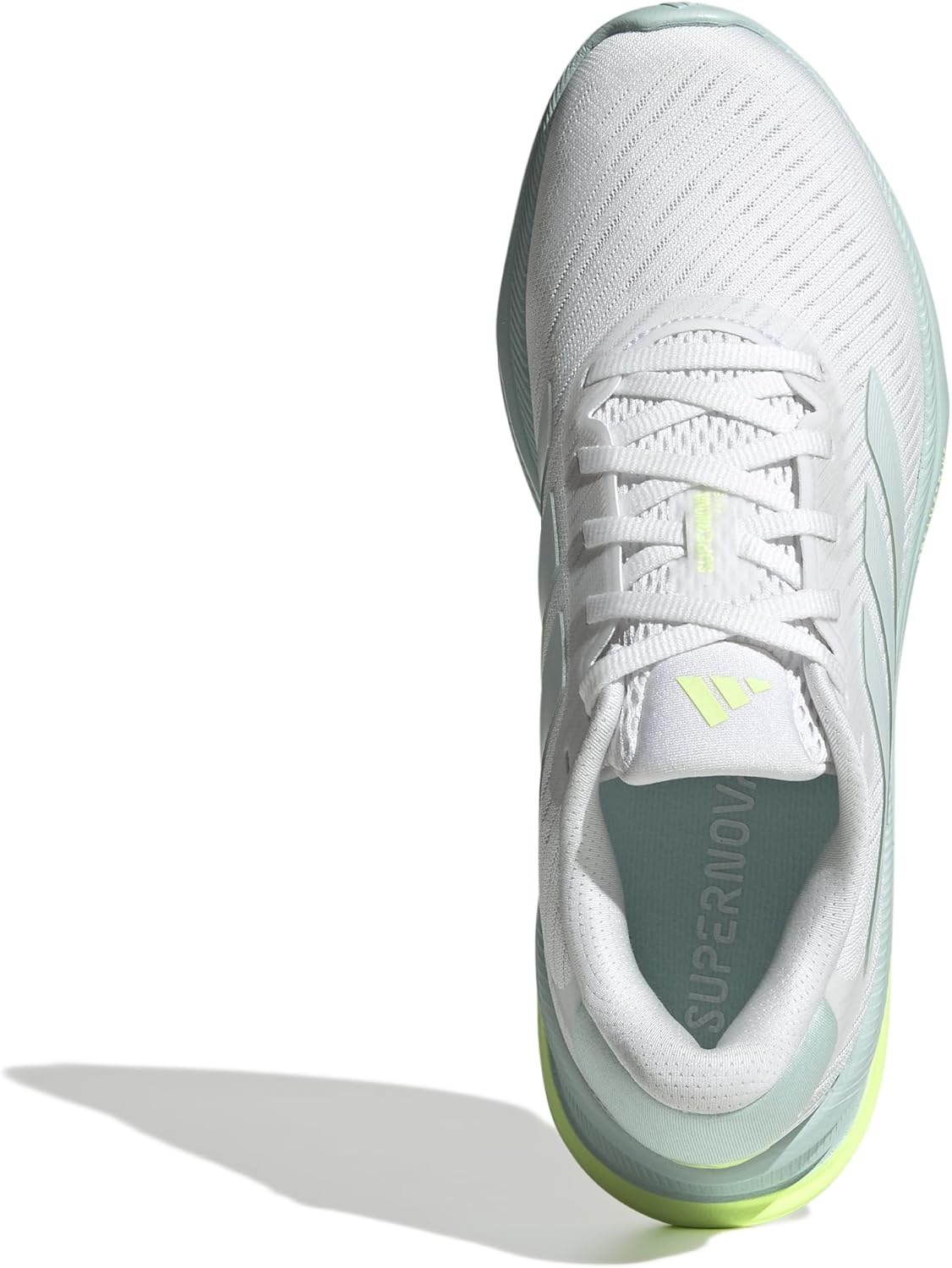image:imageAdidas Womens Supernova Ease Running ShoeWhiteHalo MintYellow