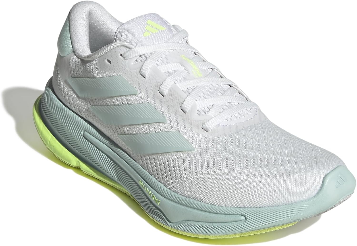 image:imageAdidas Womens Supernova Ease Running ShoeWhiteHalo MintYellow