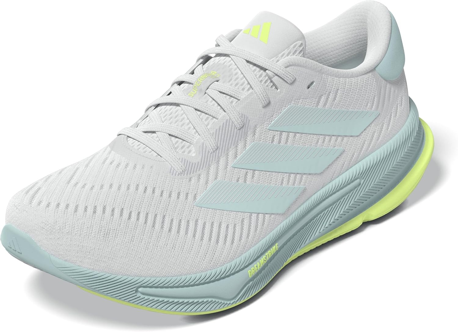image:imageAdidas Womens Supernova Ease Running ShoeWhiteHalo MintYellow