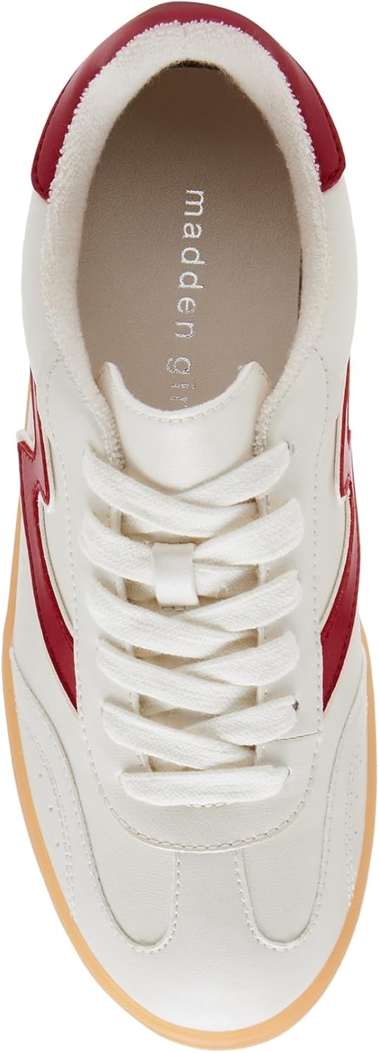 image:imageMadden Girl Womens Giia Fashion SneakerOff WhiteRed